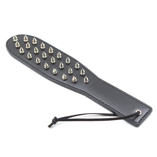 Dual Edge Studded Sensation Paddle - Black - image 4