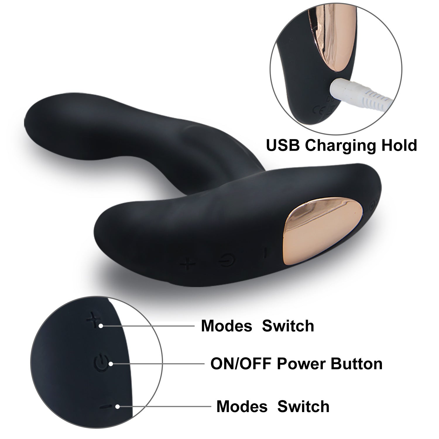 Rechargeable Silicone Prostate Stimulator - image 5