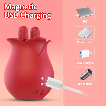 Double Tongue Lick Vibrator With 10 Frequency  - image 9