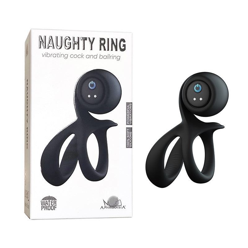 Naughty Cock Ring - Black - image 4