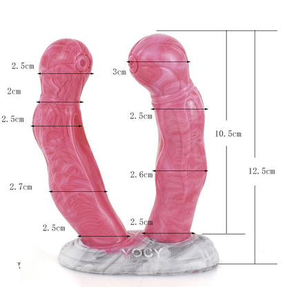 Double Pink Dildo Gemini - image 4