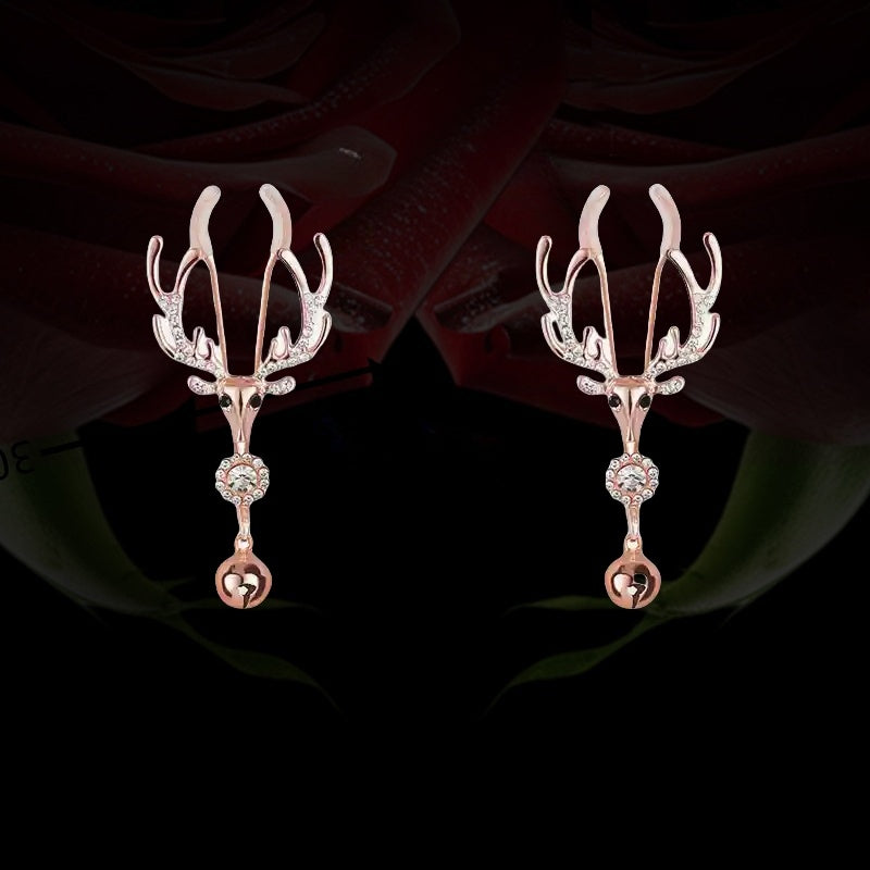 Rose Gold Nipple Clamps with Decorative Charms - B - image 7