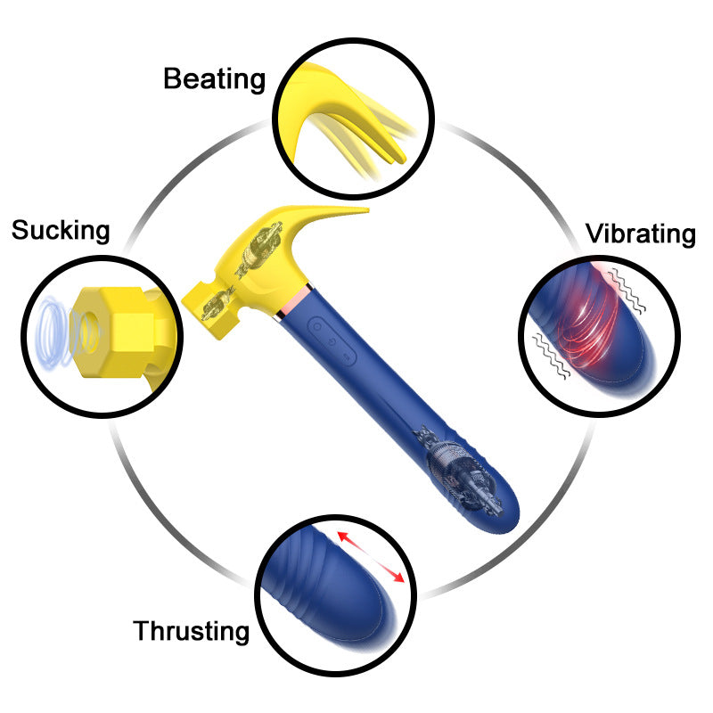Hammer Toy Clit Sucking Vibrator for Women - image 4