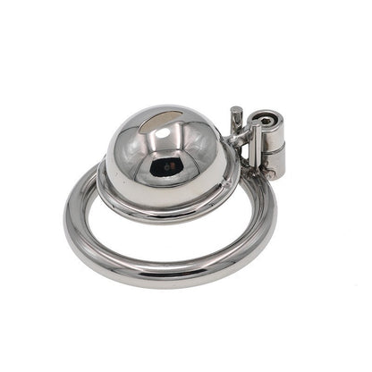 Men's Adjustable Stainless Steel Chastity Cage - image 0