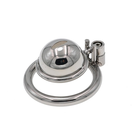 Men's Adjustable Stainless Steel Chastity Cage - image 0