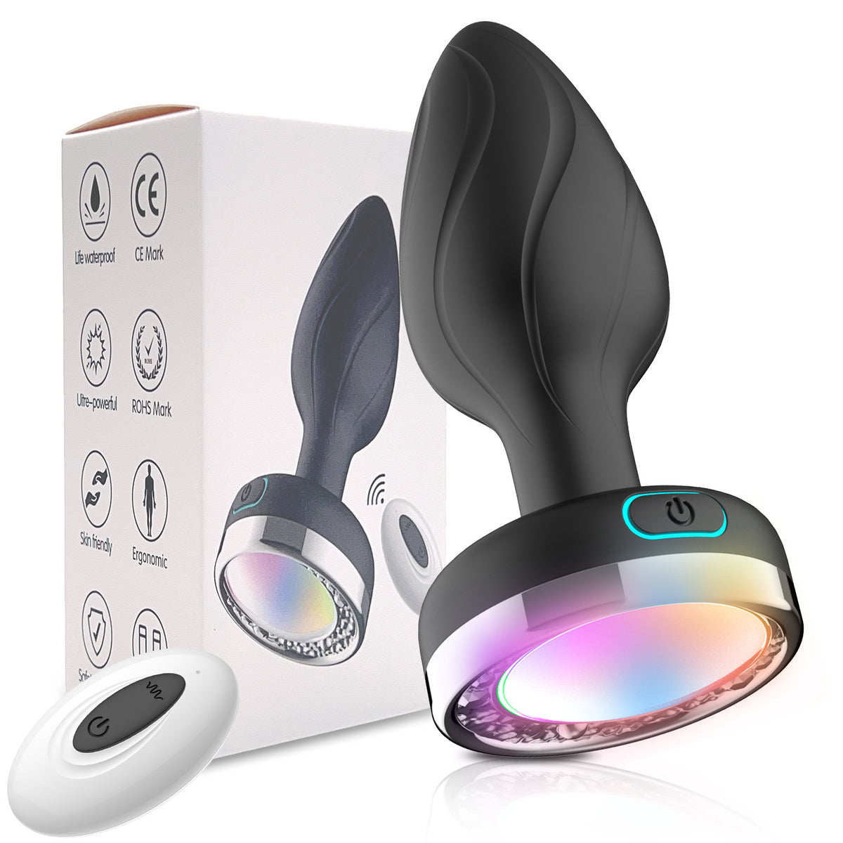 Lumos Smart Anal Plug - Clear - image 6