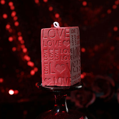 LOVE-Shaped Sensual Soy Wax Candle - C - image 2