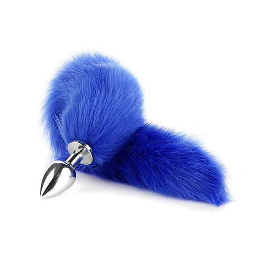 Beginner's Blue Tail Anal Plug  - image 0