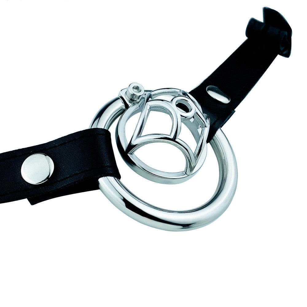 No Escape Chastity Cage with Belt - 50mm - image 1