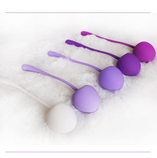 Cherry Kegel Balls - 5 Weighted Balls Per Set Ben Wa Balls - image 1