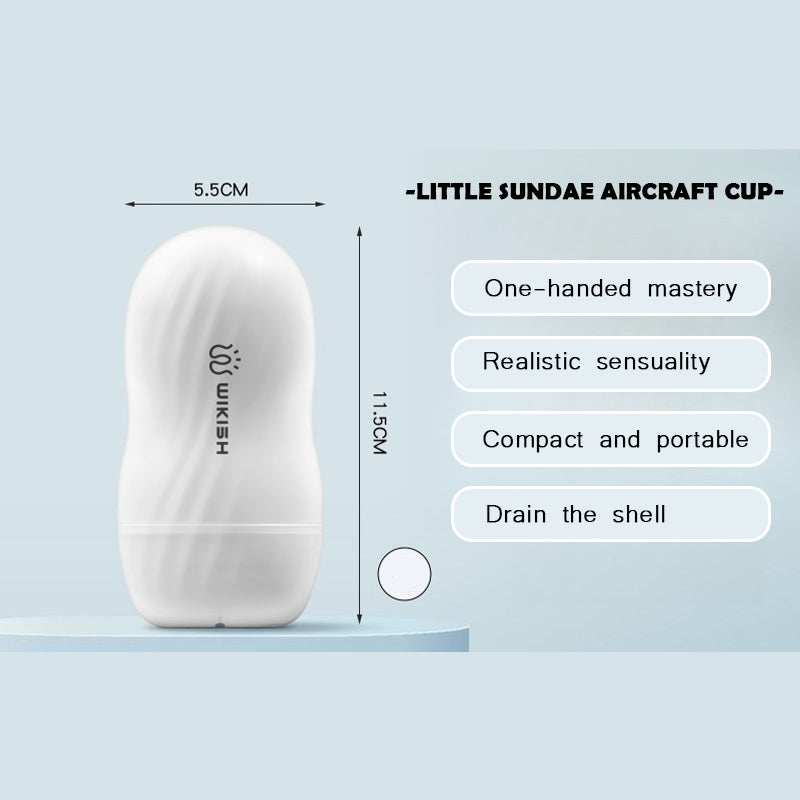 Trio – Mini Travel Suction Toy - White - image 1