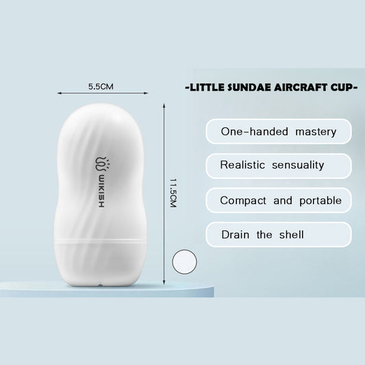 Trio – Mini Travel Suction Toy - White - image 1