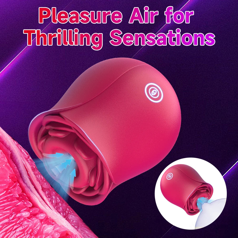 Clitoral Sucking & Slapping Vibrator – Rose Toy for Intense Pleasure - image 5