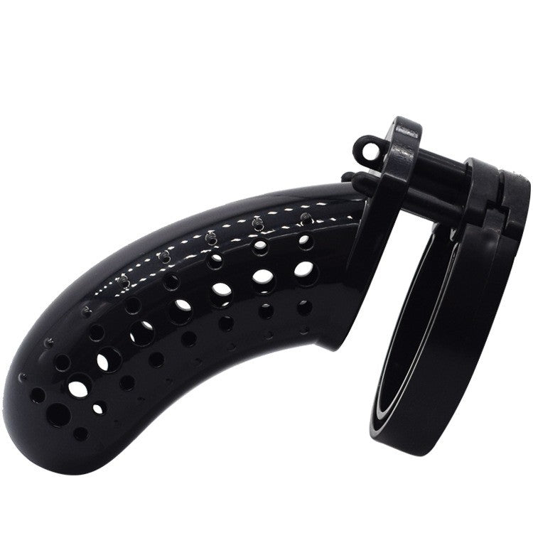 The Stockade Clear Cage Male Chastity Device - Black - image 1