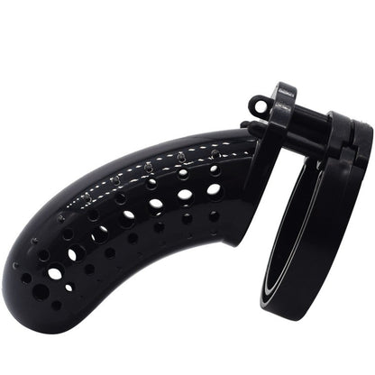 The Stockade Clear Cage Male Chastity Device - Black - image 1