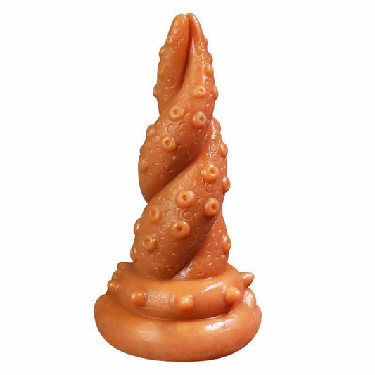 Realistic Tentacle Dual-Wrap Large Butt Plug - Whale Serpent - image 0