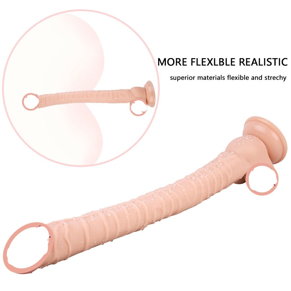 13 Inches Extra Long Silicone Dildo - image 6