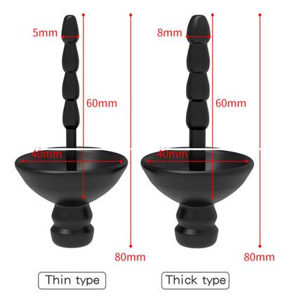 Eletric Chastity Cage with Silicone Urethral Sound - image 4