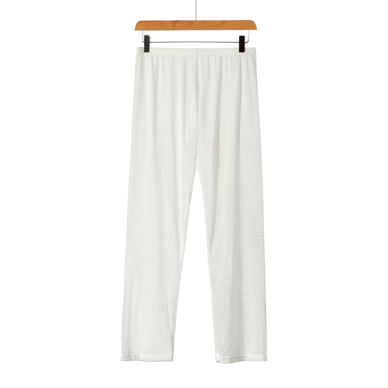 Mens Sexy Lounge Pants - White - XL - image 9