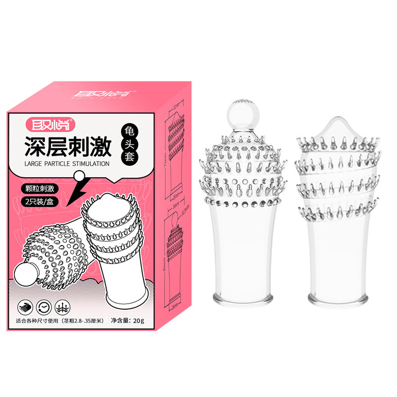 Penis Sleeve for Adult Sex Reusable Condoms - A - image 3