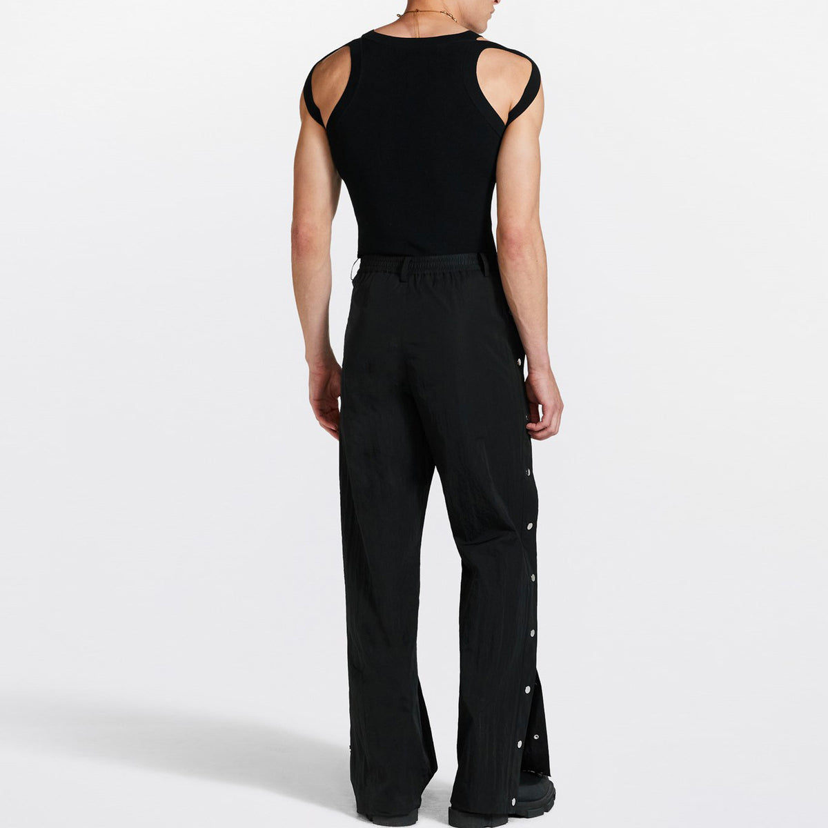 Men's Cut-Out Sexy Stretch Skinny T-Shirt - image 3