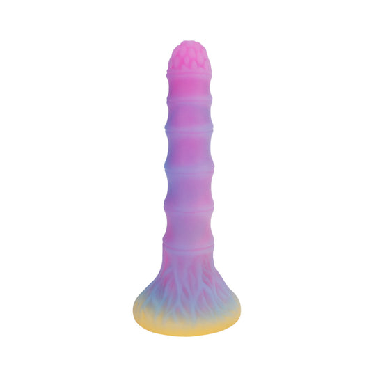 7.08'' Alien Glow In The Dark Dildo with Suction Cup - image 0