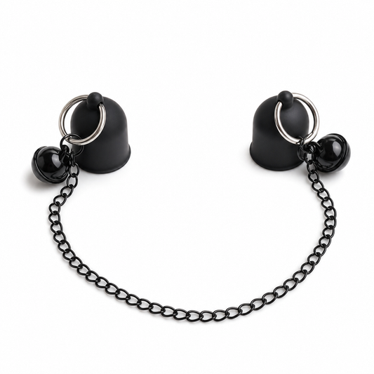 Vacuum Bell Nipple Suckers - Black - image 1