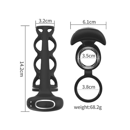 Vibrating Sleeve for Penis with Remote - image 2