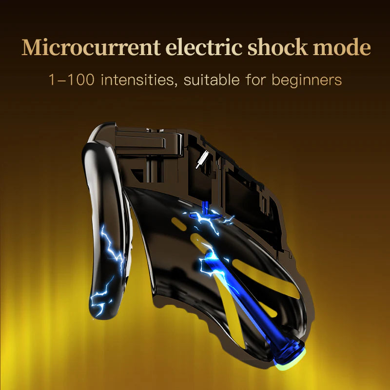 Electric Eel App-controlled Estim Chastity Cage - image 1