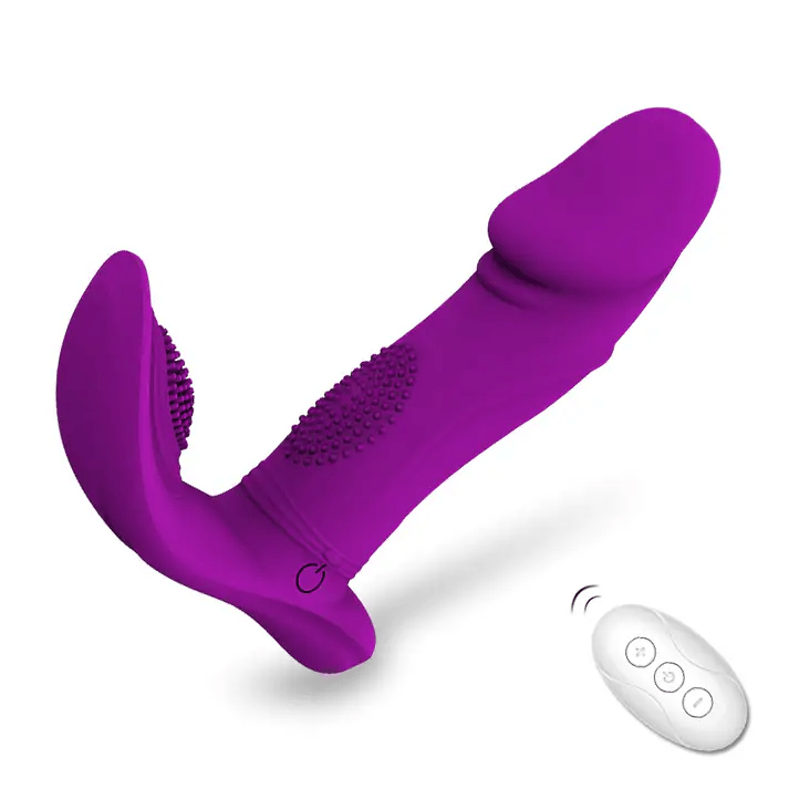 Wiggling Mimic Finger Vibrator Massager - Purple - image 6