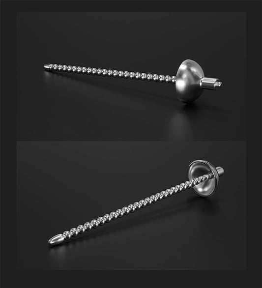 Metal Beaded Urethral Sounding Plug  - image 1