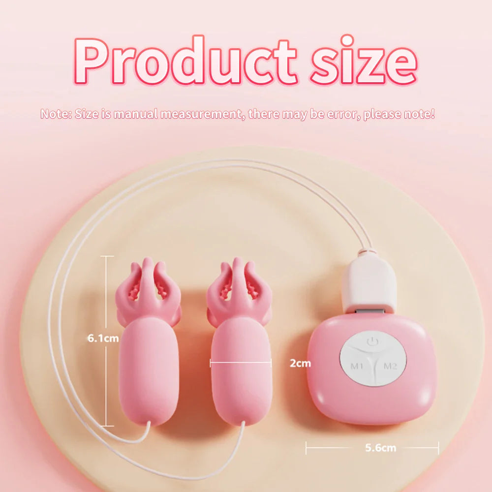 ROSELEX Octopus Nipple Clamp Vibrator - image 2