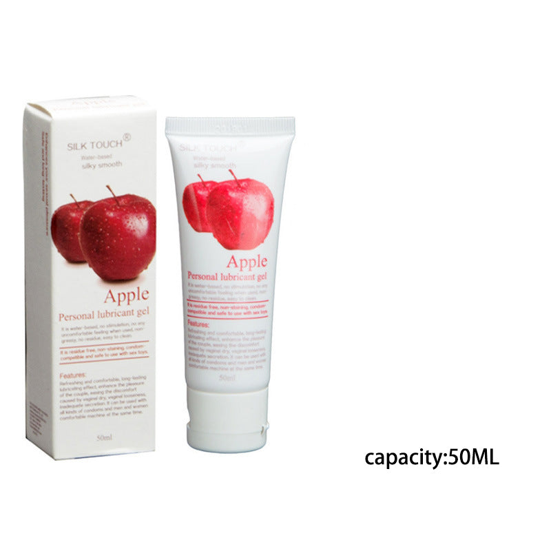 Silk Touch Flavored Lube Vagina Anal Lubricant  (25ml, 50ml, 100ml, 200ml) - Apple - 50ml - image 3