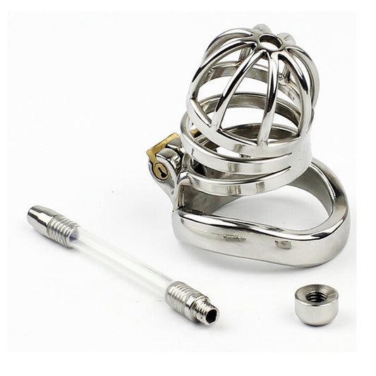 CX018 Chastity Device with Penis Plug - image 0