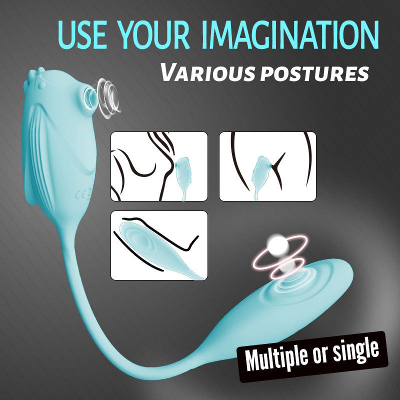 Spirit Bird Dual Stimulator – Sonic Suction & G-Spot Vibration - image 6