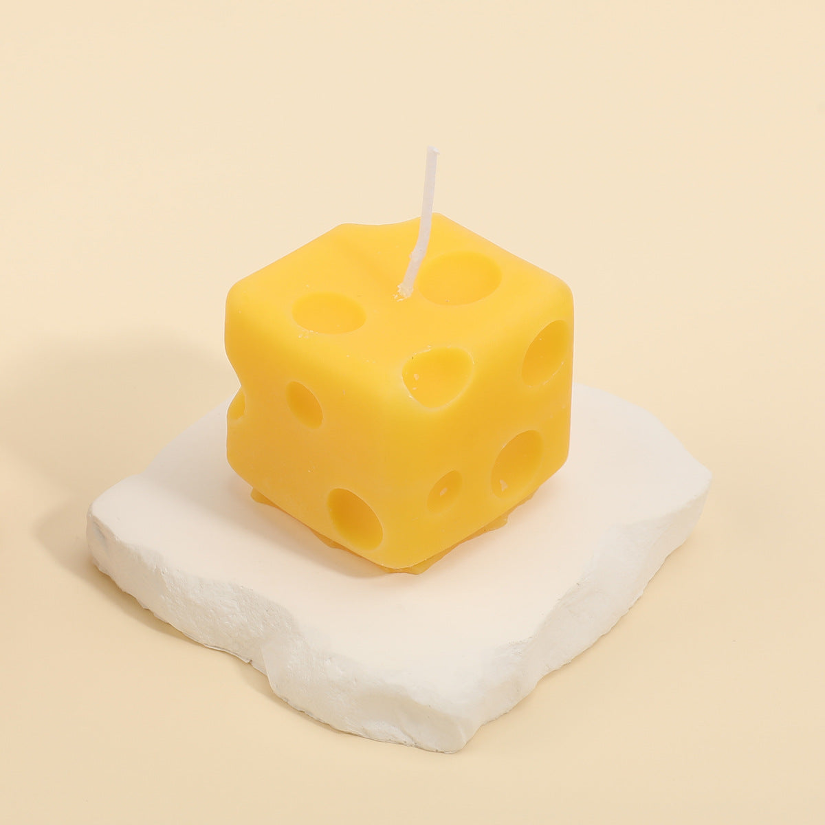 Cheese Shaped Aroma Soy Wax Scented Candle - B - image 2