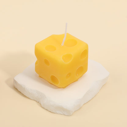 Cheese Shaped Aroma Soy Wax Scented Candle - B - image 2