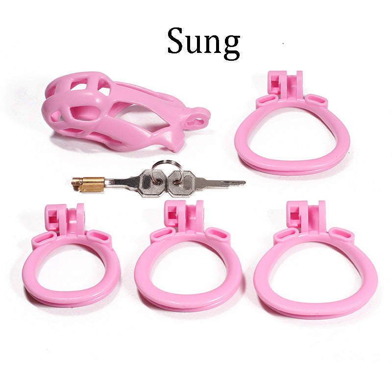 Cobra Chastity Cage Pink - Sung - image 6