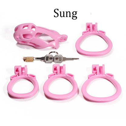 Cobra Chastity Cage Pink - Sung - image 6