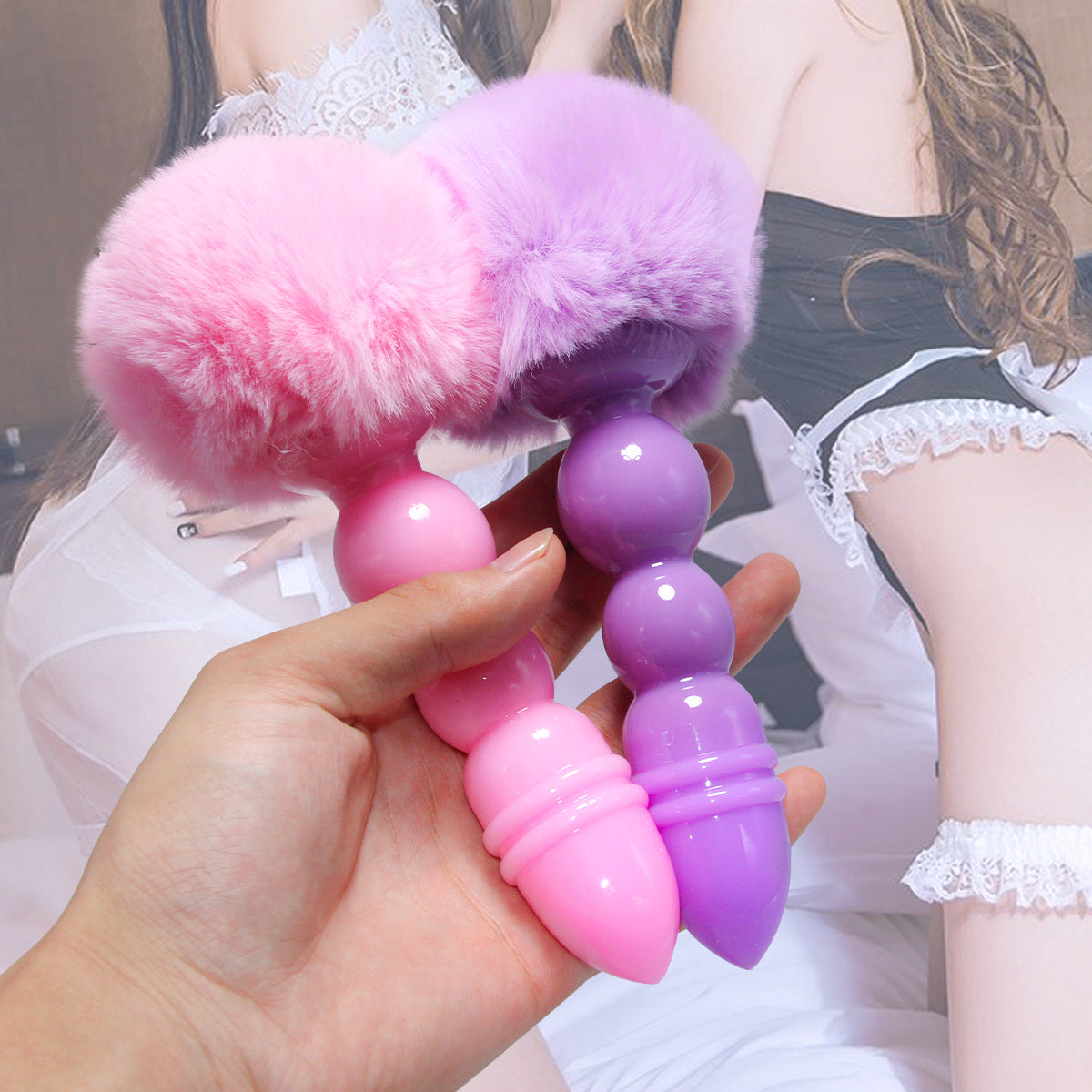 Ergonomic Bunny Tail Butt Plug - image 4