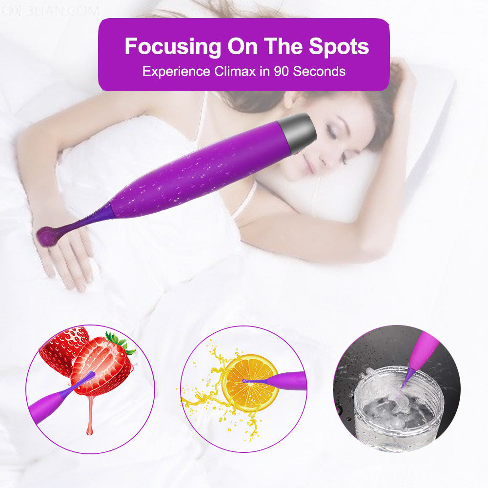 3 Heads 10 Modes Clitoral Vibrator - image 9