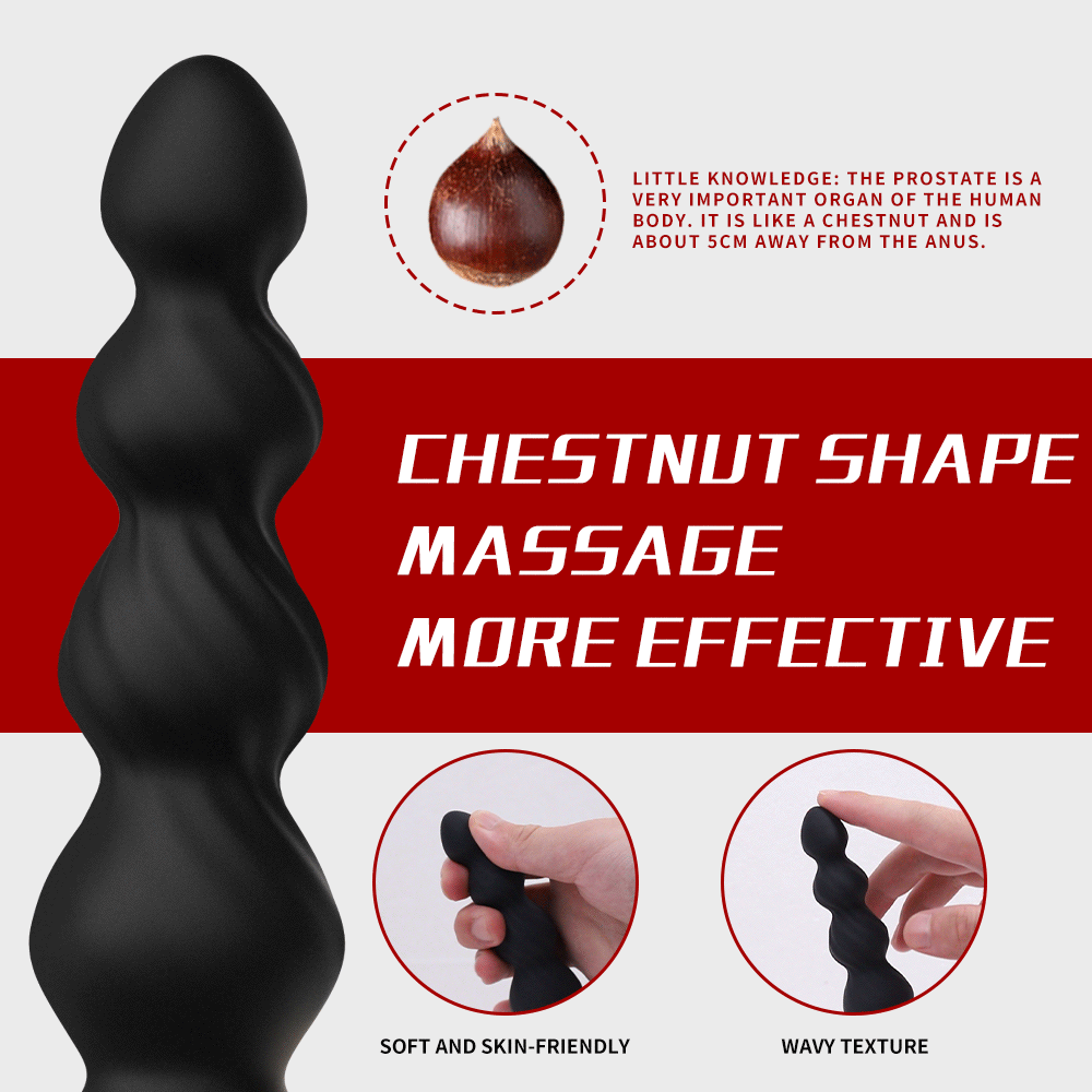WavePulse Pro - 12X Vibrating Anal Beads - image 11
