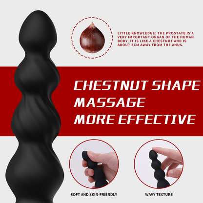 WavePulse Pro - 12X Vibrating Anal Beads - image 11
