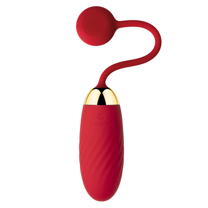 ELLA App Control Clit Egg Vibrator - Red - image 0