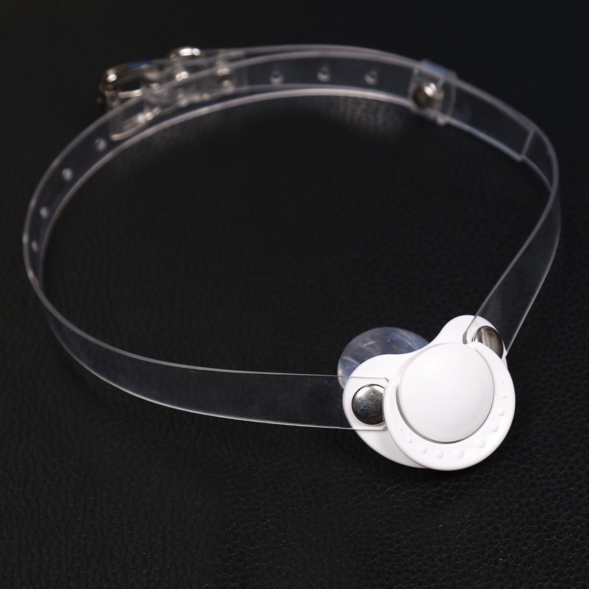 BDSM Silicone Mouth Gag - White - image 8
