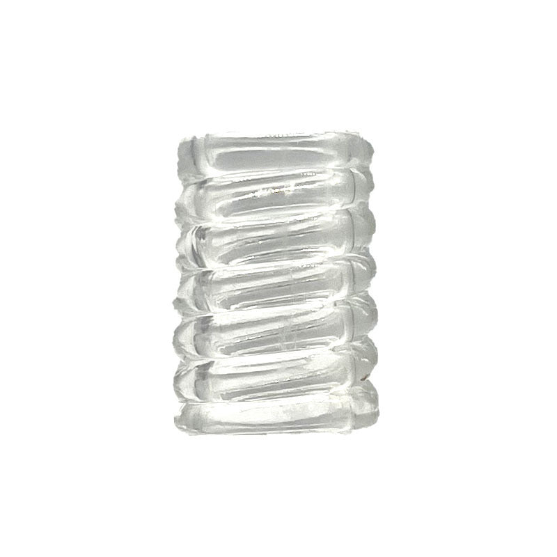 Cock Ball Ring Sperm Scrotal Restraint Delay Ejaculation - Clear - image 4