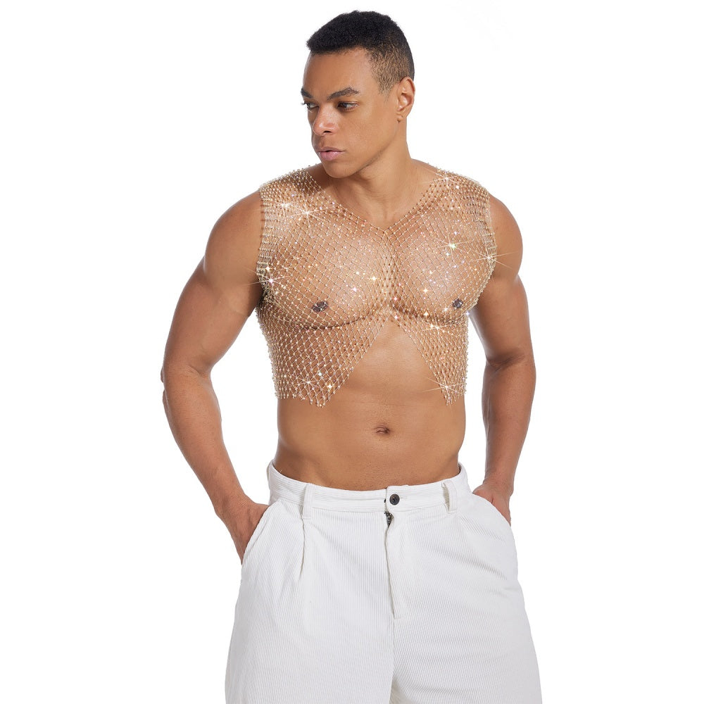 Starluxe Mesh Sparkle Top – Style D - image 3