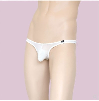 Men's Thong Sexy Underwear - White 1 - XXL - image 0