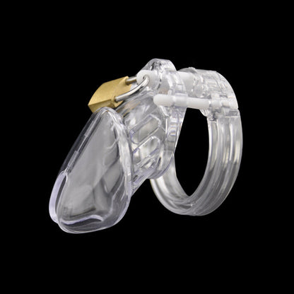 Transparent Chastity Cage - Transparent - Small - image 1