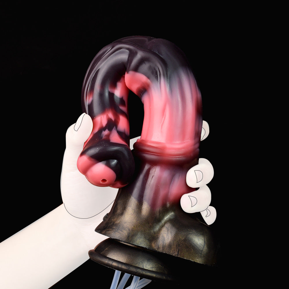 Ejaculating Horse Dildo Squirting Monster Dildo (with syringe and pump) - image 4